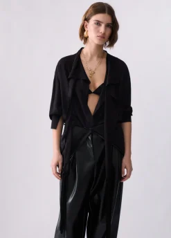 Camicia con sciarpa