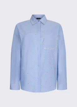 Camicia con strass