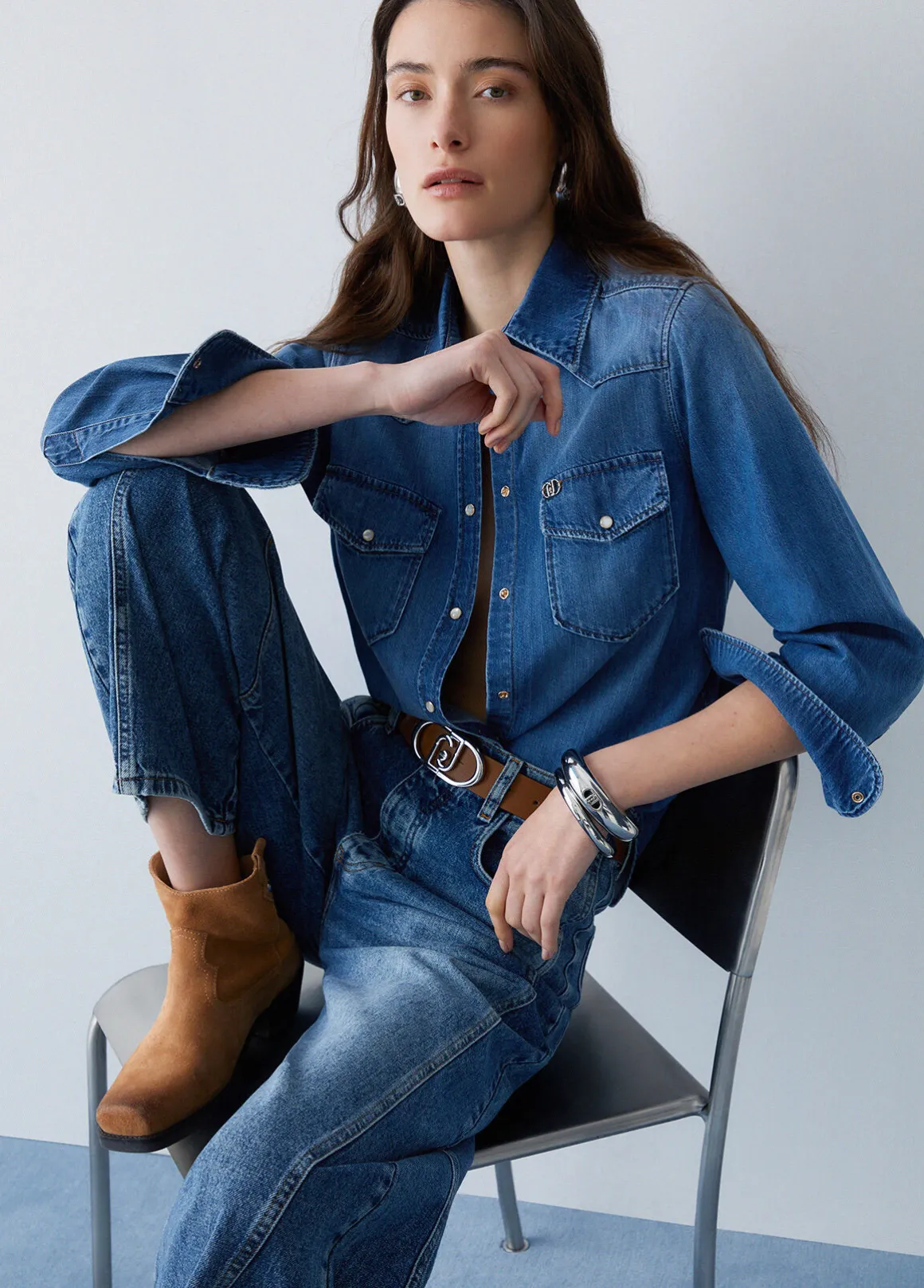 Camicia in denim