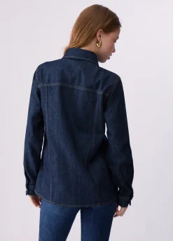 Camicia in denim slim fit