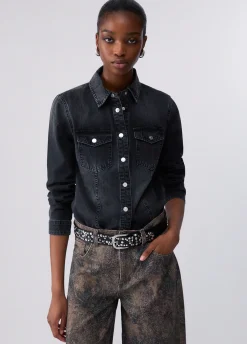Camicia in denim slim fit