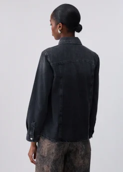 Camicia in denim slim fit