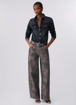 Camicia in denim slim fit
