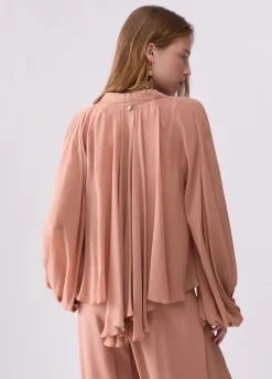 Camicia in georgette