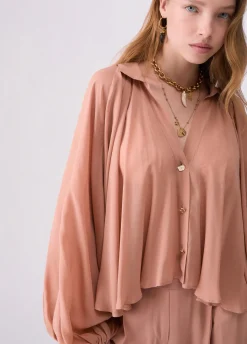Camicia in georgette