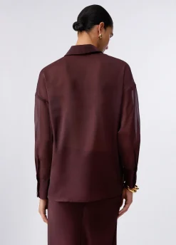 Camicia in organza