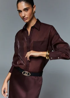 Camicia in organza