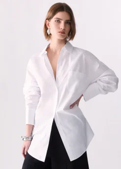 Camicia in popeline