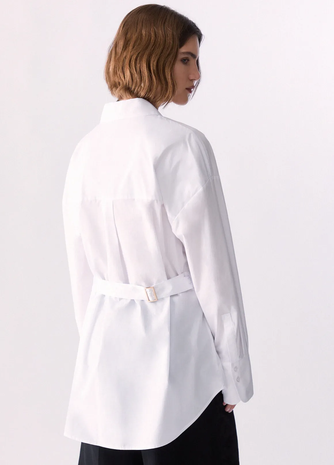 Camicia in popeline