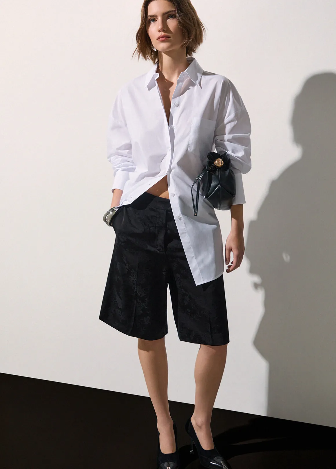 Camicia in popeline