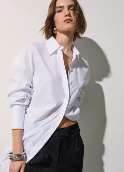 Camicia in popeline