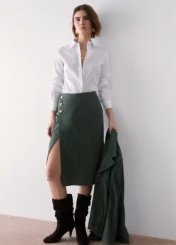 Camicia in popeline