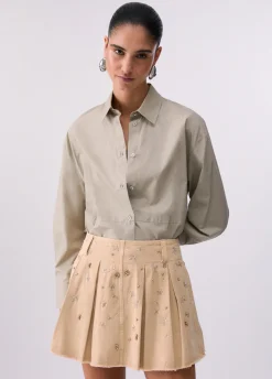 Camicia in popeline
