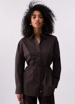 Camicia in popeline