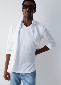 Camicia in popeline