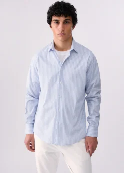 Camicia in popeline stampato