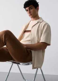 Camicia in seersucker