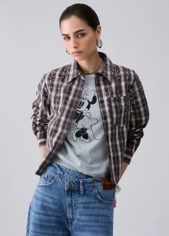 Camicia in tessuto check