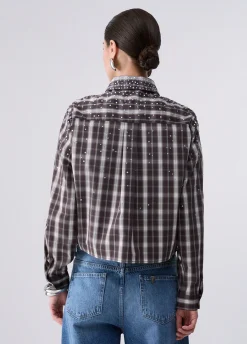 Camicia in tessuto check