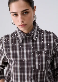 Camicia in tessuto check