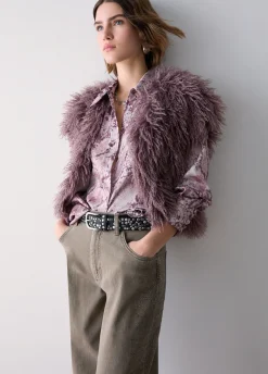 Camicia in twill stampato