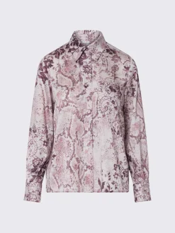 Camicia in twill stampato