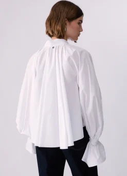 Camicia morbida in popeline