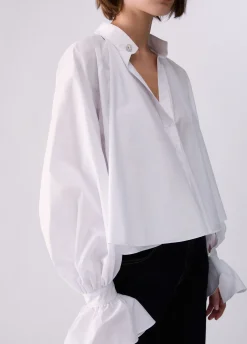 Camicia morbida in popeline