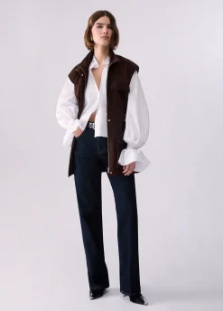 Camicia morbida in popeline