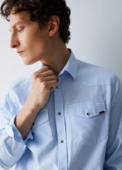Camicia oxford con tasche