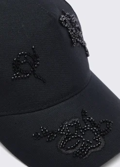 Cappello baseball con ricami