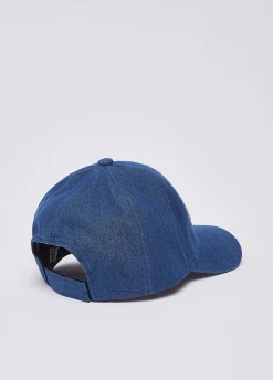 Cappello baseball in denim