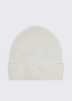 Cappello in maglia con logo