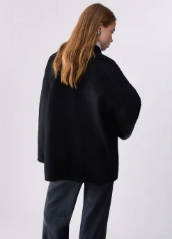 Cappotto corto in lana