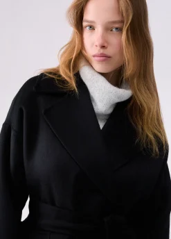 Cappotto corto in lana