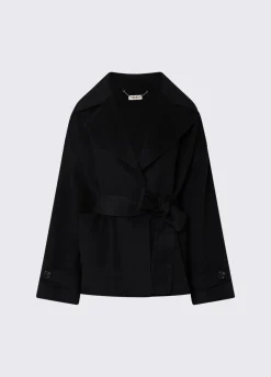 Cappotto corto in lana