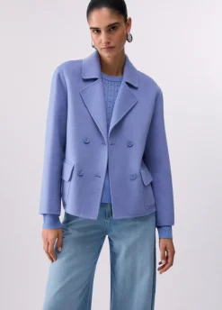Cappotto corto in panno double
