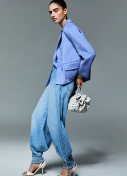 Cappotto corto in panno double