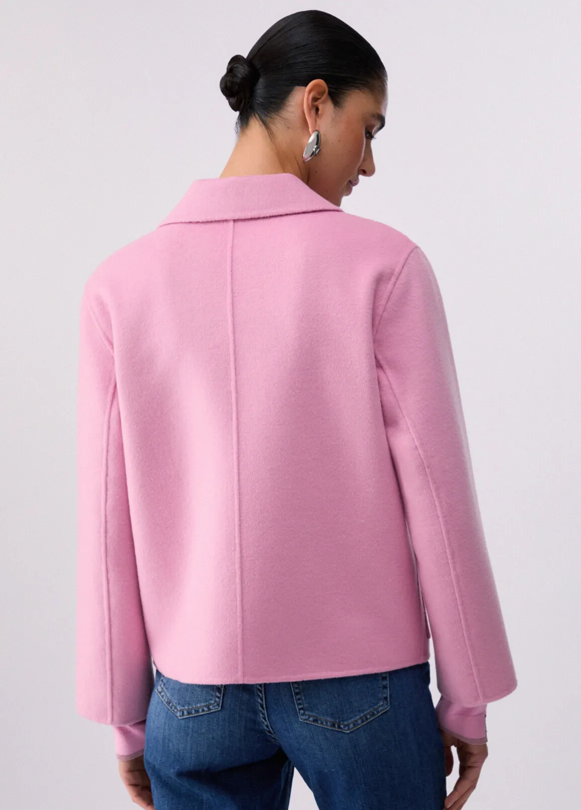 Cappotto corto in panno double