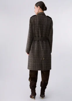Cappotto lungo in lana