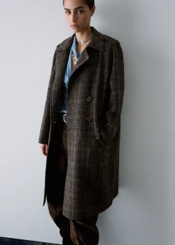 Cappotto lungo in lana