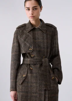 Cappotto lungo in lana
