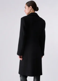 Cappotto lungo in lana