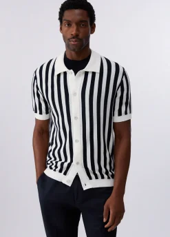 Cardigan a righe