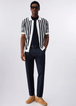 Cardigan a righe