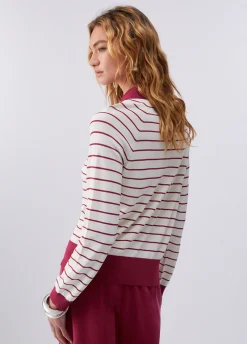 Cardigan a righe