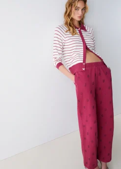 Cardigan a righe