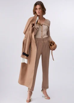 Cardigan con cintura