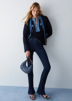 Cardigan con maxi tasche