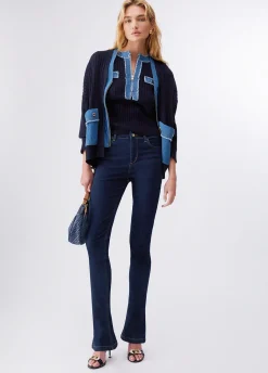 Cardigan con maxi tasche